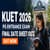 University of Kashmir KUET 2026 PG Entrance Test from July 21; Check Programme-Wise Date Sheet